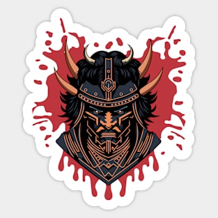 Samurai Warrior Sticker